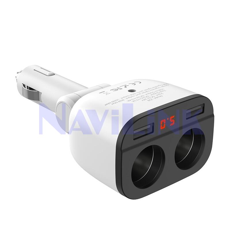 Разветвитель Hoco Z28 (2 выхода + 2USB)