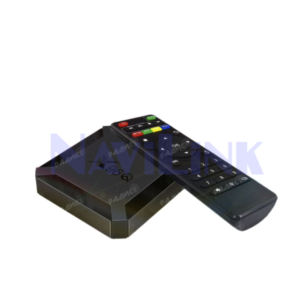 Смарт ТВ приставка, медиаплеер X96q 2/16 Гб Android 10, 4К