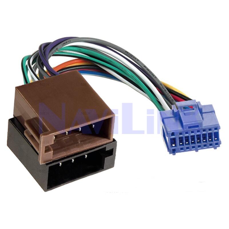 zlacze-do-radia-PIONEER-AVIC-1-AVH-P-X1-R-BT-10011 Коннектор ISO Pioneer AVIK (AVIC)