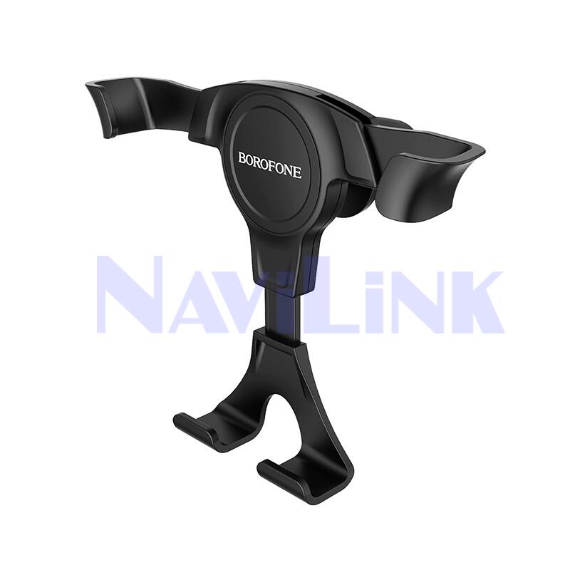 borofone-bh9-gravity-in-car-phone-holder-clamp Держатель Borofone BH9 на воздуховод