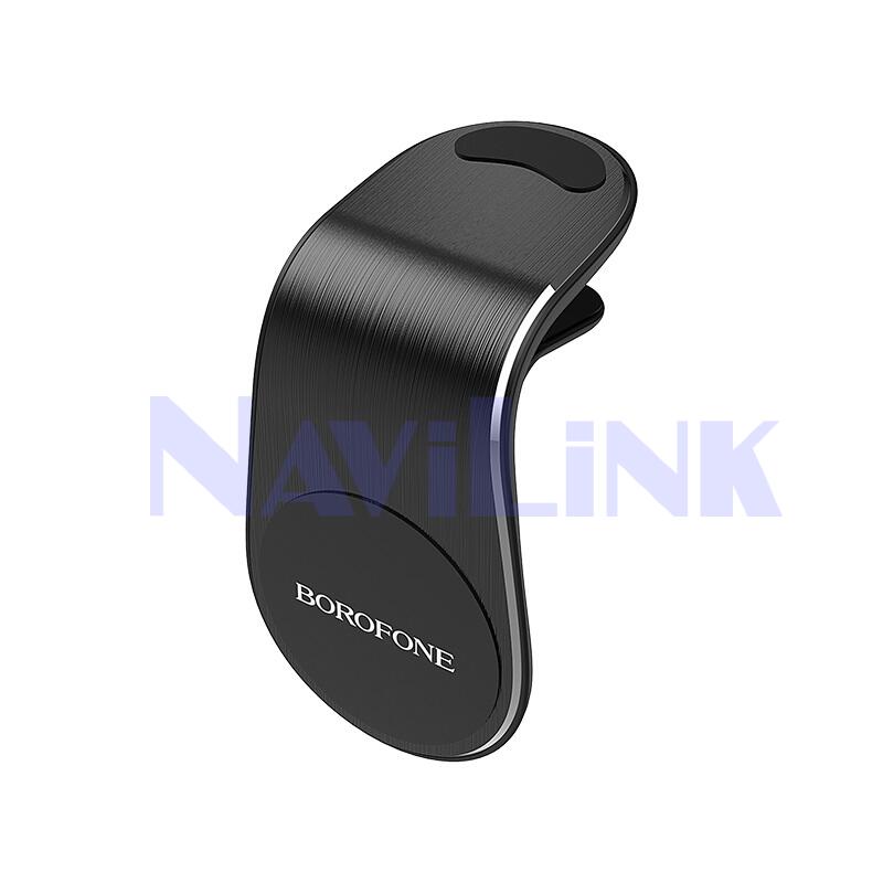 borofone-bh10-air-outlet-magnetic-in-car-phone-holder-front Держатель Borofone BH10 магнитный на воздуховод