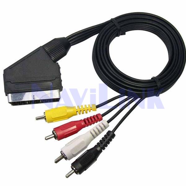 qroblfdz2gluy05xroib9z2ekhbs10ie Шнур SCART шт. - 4RCA шт.