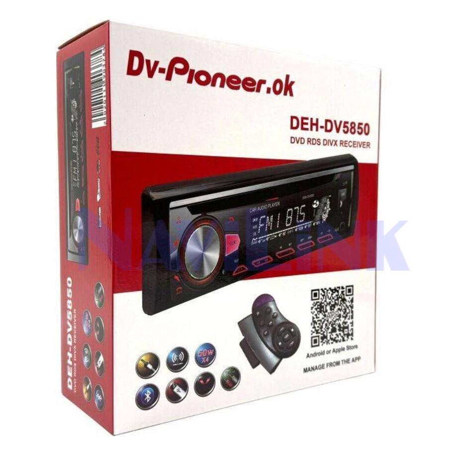 Магнитола с диском (1din) DV-Pioneer.ok DEH-DV5850