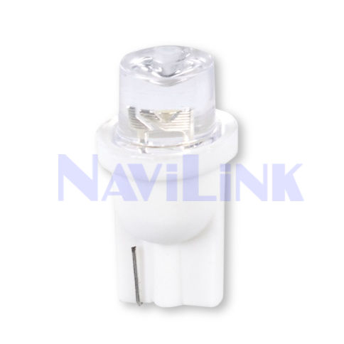 Светодиодная лампа T011 T10/белый/ (W2.1x9.5d) 1LED усечённая W5W,10 шт.