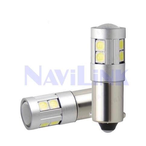 Светодиодная лампа B047 Т8/белый/ (BA9S) CANBUS 9SMD 3030 12-24V, коробка 2 шт.