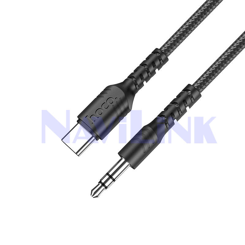 hoco-upa17-digital-audio-conversion-cable-type-c-to-3-5mm Кабель Hoco UPA17 AUX Type-C/3,5мм, 1м