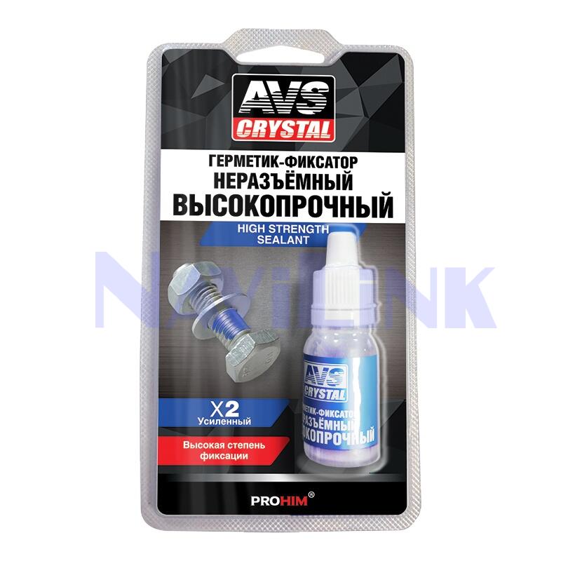 Герметик-фиксатор (анаэробный ) высокопрочный 6мл. AVS AVK-133