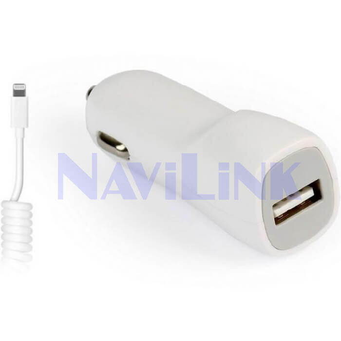 АЗУ Smart Buy NOVA SBP-1504-8-V (2.1А,1USB + кабель для iPhone 5/5S/5C/6/6S/S)
