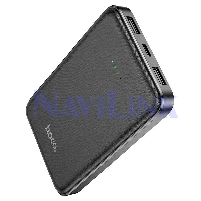 hoco-j93-handsome-power-bank-10000mah-indicator Внешний аккумулятор Hoco J93, 10000mAh