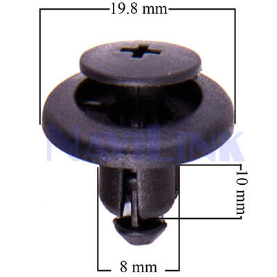00000144482 Клипса SKYWAY NISSAN FX35/FX45/M35/M35X/M37/M37S, NISSAN JUKE/MICRA/NOTE/ATLAS/ELGRAND 034 (25 ш.) 1