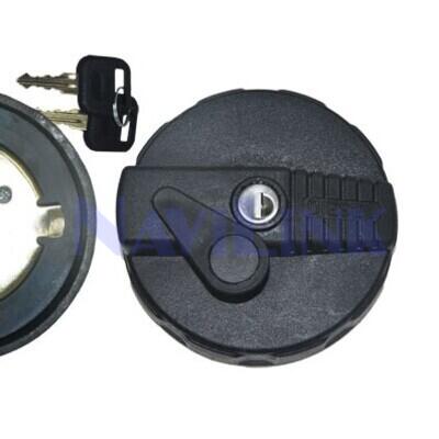 a35121edc7883c62120fc326bfa4e741 Крышка топливного бака D=80мм KN-079 пластик с ключом и защитой DIESEL (MB-MAN-VOLVO-DAF-SCANIA)