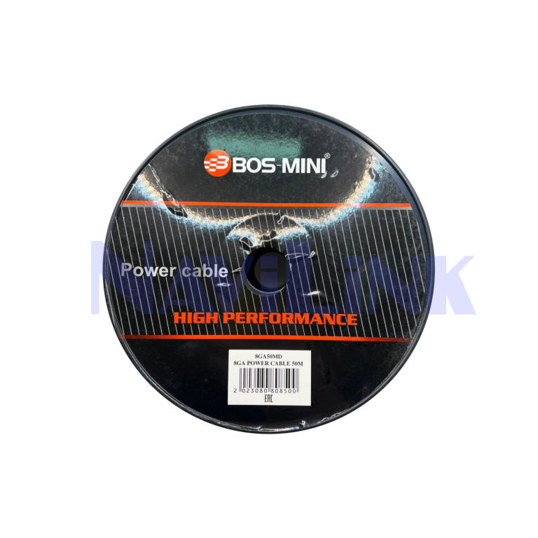 Силовой кабель BOS-MINI 8GA 50 метров