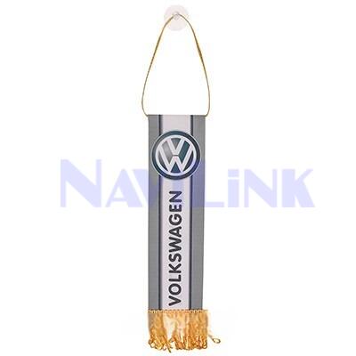 00000201343-PicPicAI-retouch Вымпел прямоугольный SKYWAY VOLKSWAGEN фон серый (200х55) цветной (1шт)