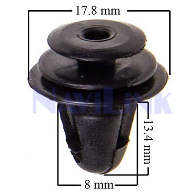 00000164612 Клипса SKYWAY TOYOTA 200 (компл. 25 шт) за 1 шт.