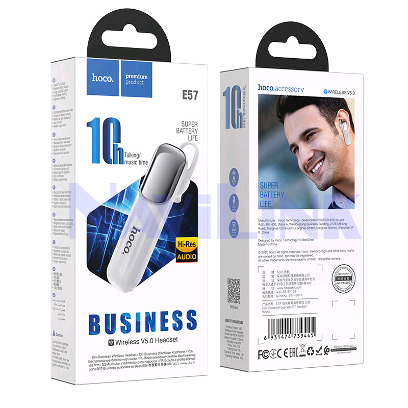 6b3690d0_8e00_11eb_acd2_000b0e0f00ed_5f735abf_905c_11eb_acd2_000b0e0f00ed Bluetooth-гарнитура Hoco E57