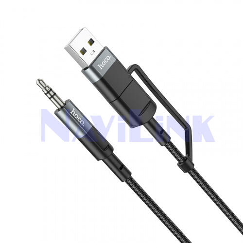kq5z32m8wlxubck8dpu0ymlfxmhkoby9 Кабель Hoco UPA23 AUX Type-C/3,5мм, 1м