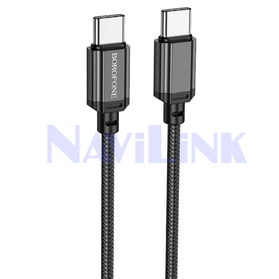 bx87 Кабель Borofone BX87 60W Type-C/Type-C 2м